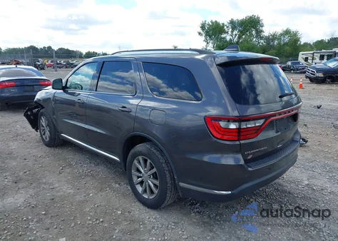 2018 Dodge Durango Sxt Awd z USA, uszkodzony, nr VIN 1C4RDJAG6JC395072